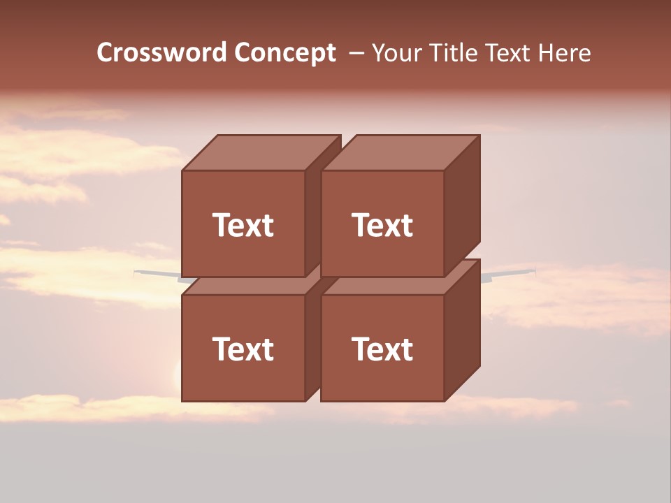 Horizontal Civil Cloud PowerPoint Template