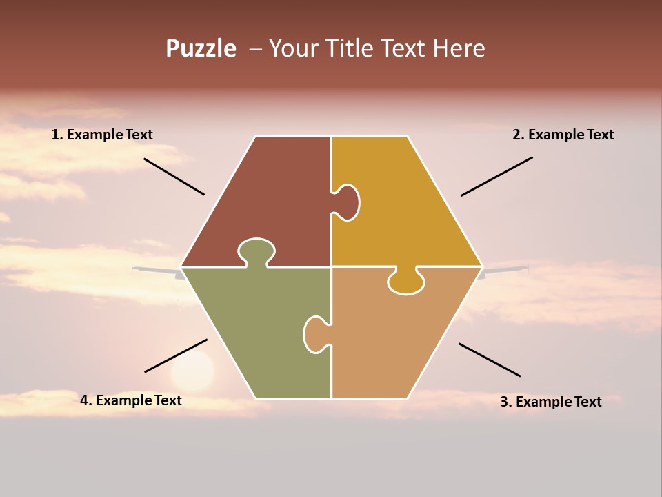Horizontal Civil Cloud PowerPoint Template