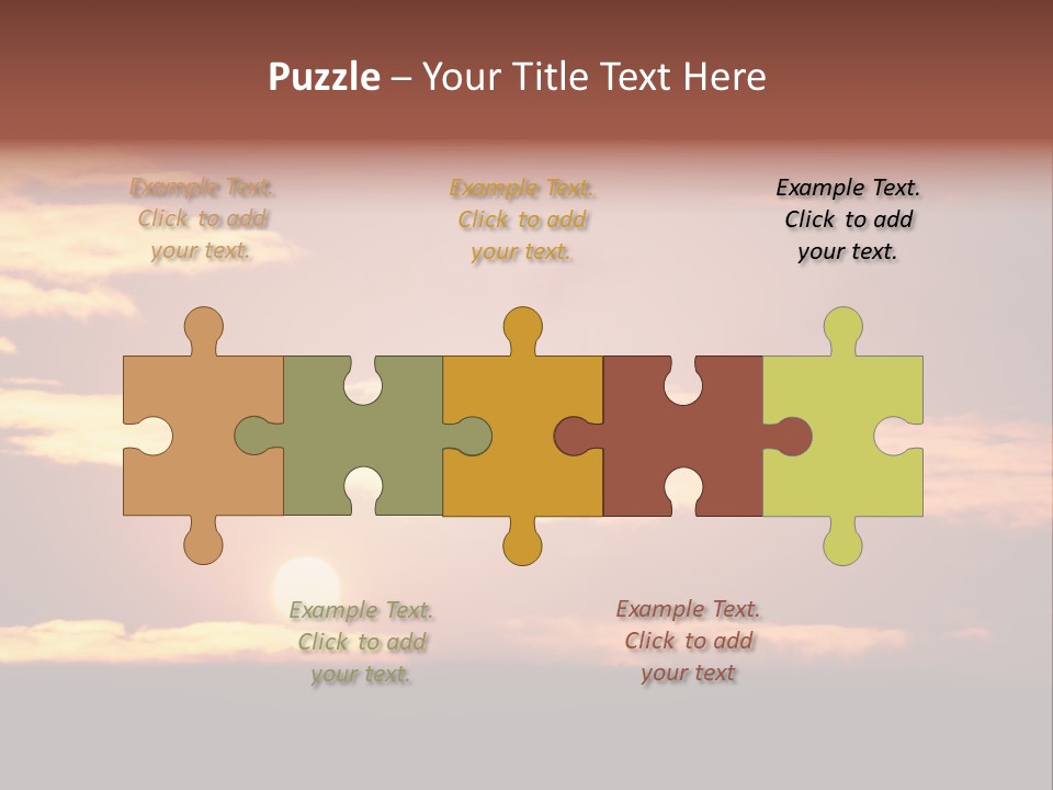 Horizontal Civil Cloud PowerPoint Template