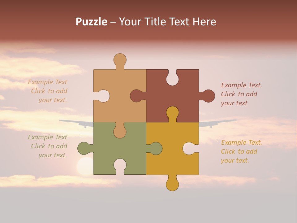 Horizontal Civil Cloud PowerPoint Template
