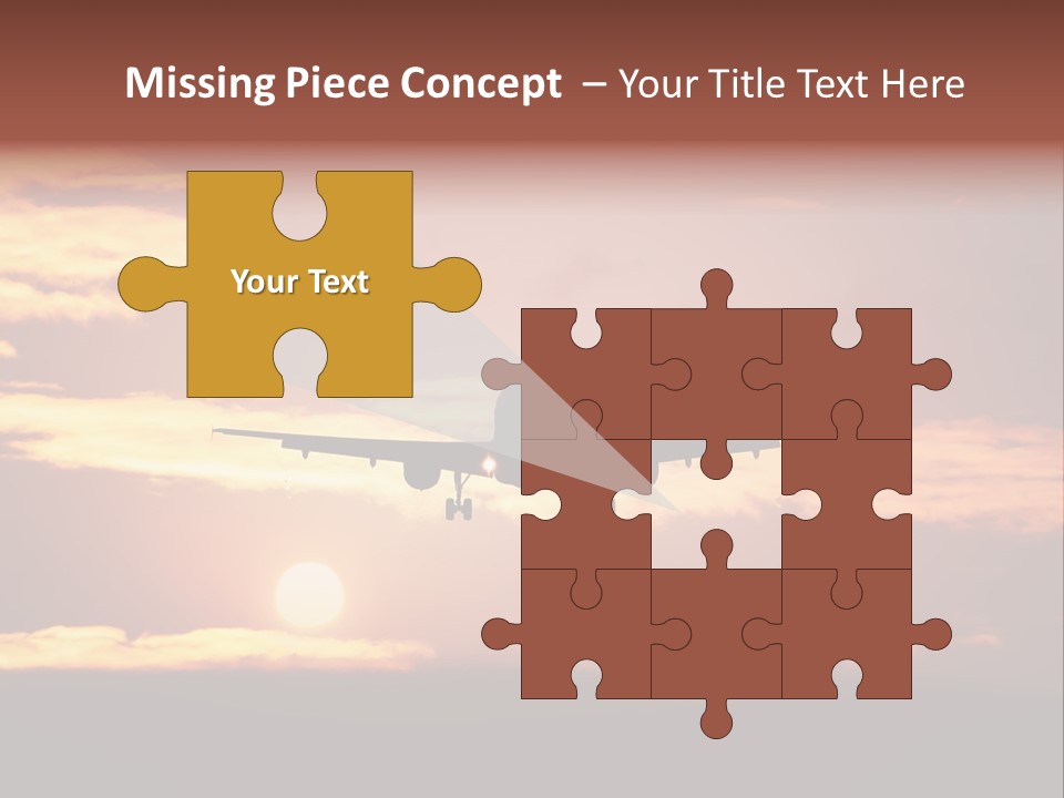 Horizontal Civil Cloud PowerPoint Template