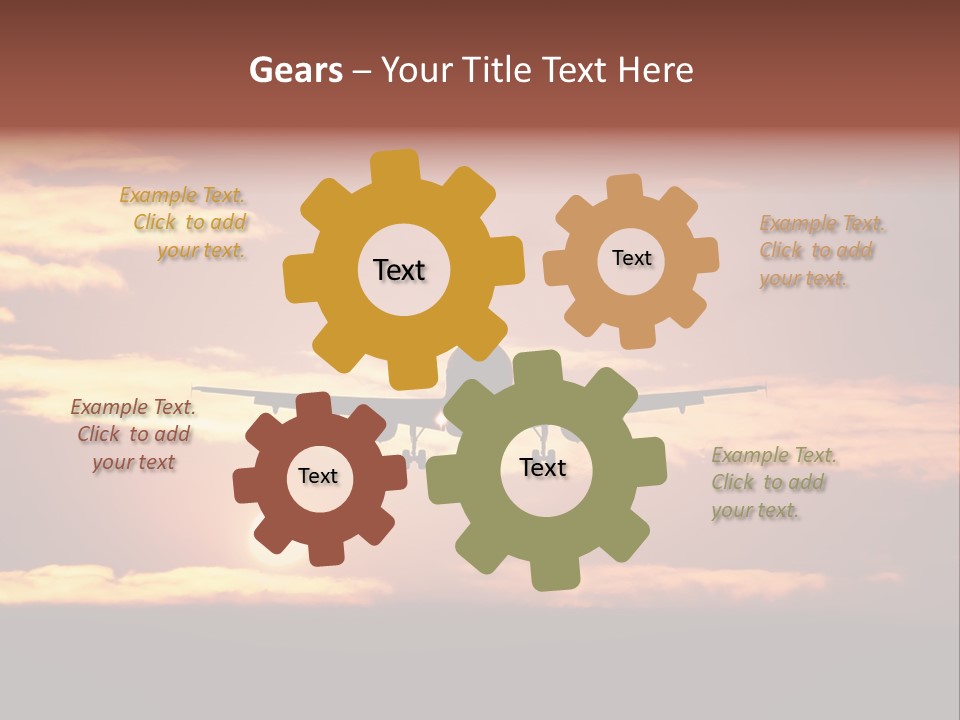 Horizontal Civil Cloud PowerPoint Template