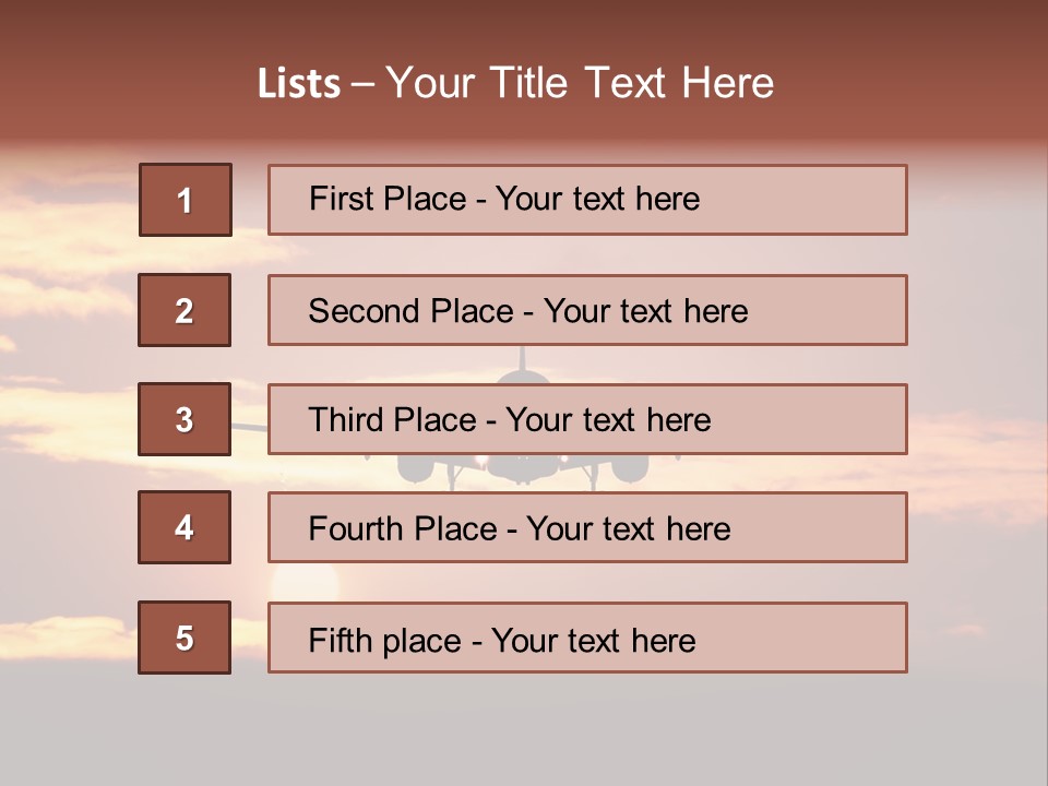 Horizontal Civil Cloud PowerPoint Template
