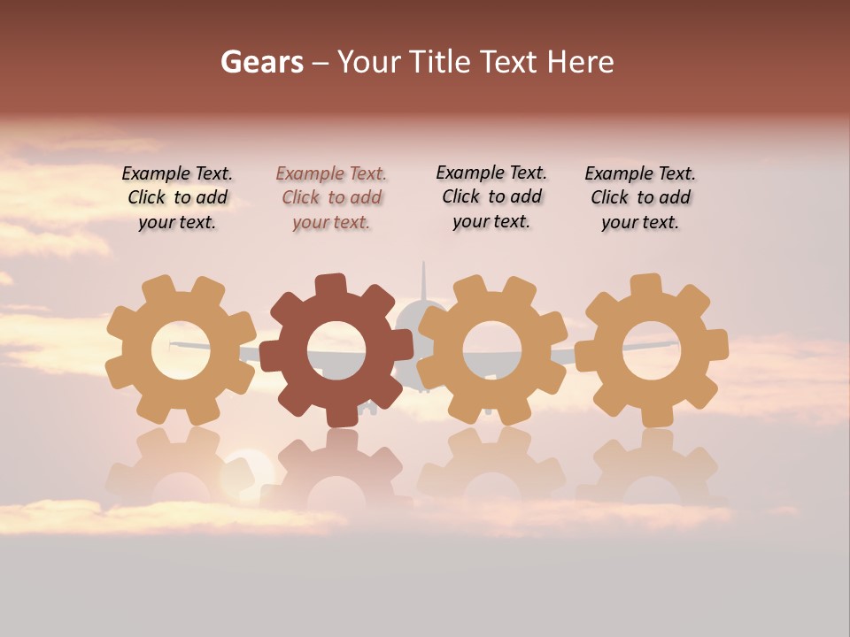 Horizontal Civil Cloud PowerPoint Template