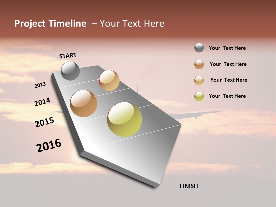 Horizontal Civil Cloud PowerPoint Template