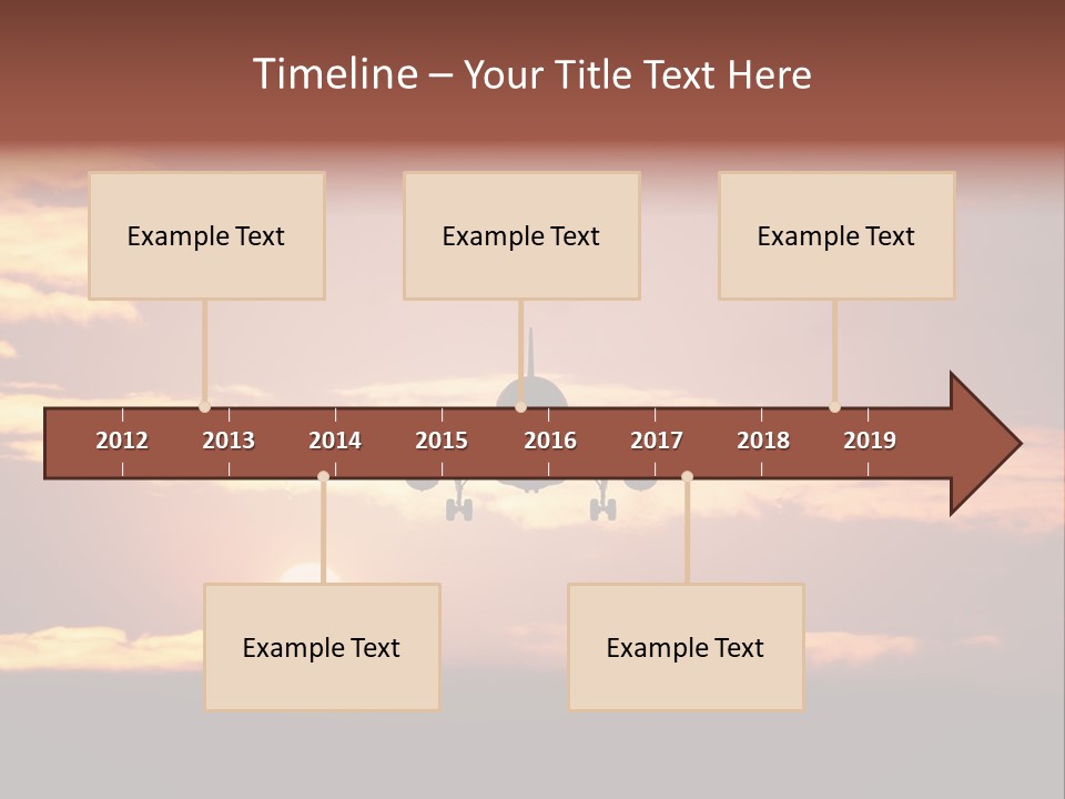 Horizontal Civil Cloud PowerPoint Template