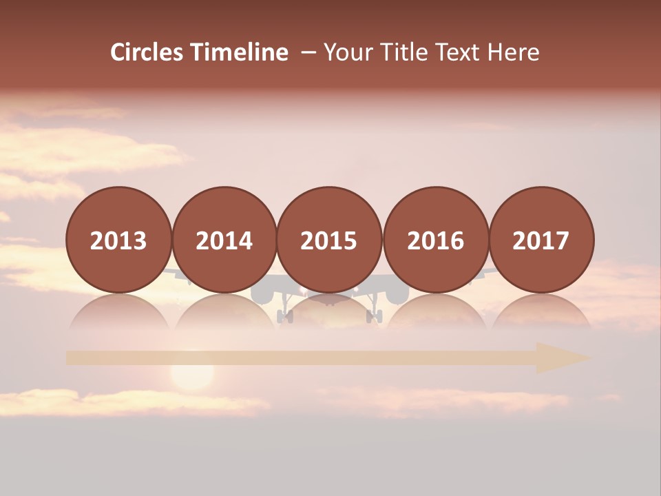 Horizontal Civil Cloud PowerPoint Template