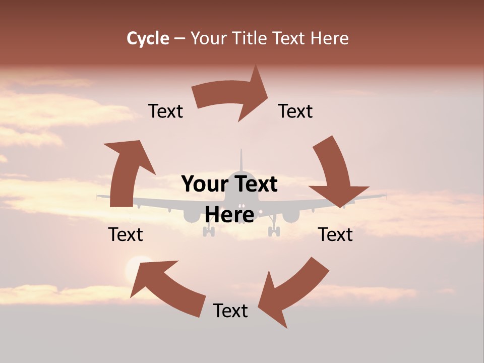 Horizontal Civil Cloud PowerPoint Template