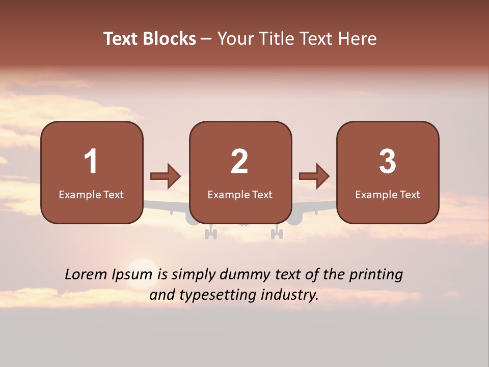 Horizontal Civil Cloud PowerPoint Template