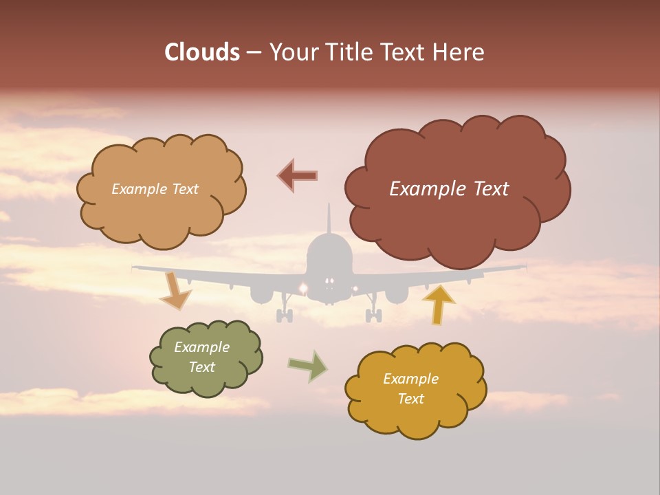 Horizontal Civil Cloud PowerPoint Template
