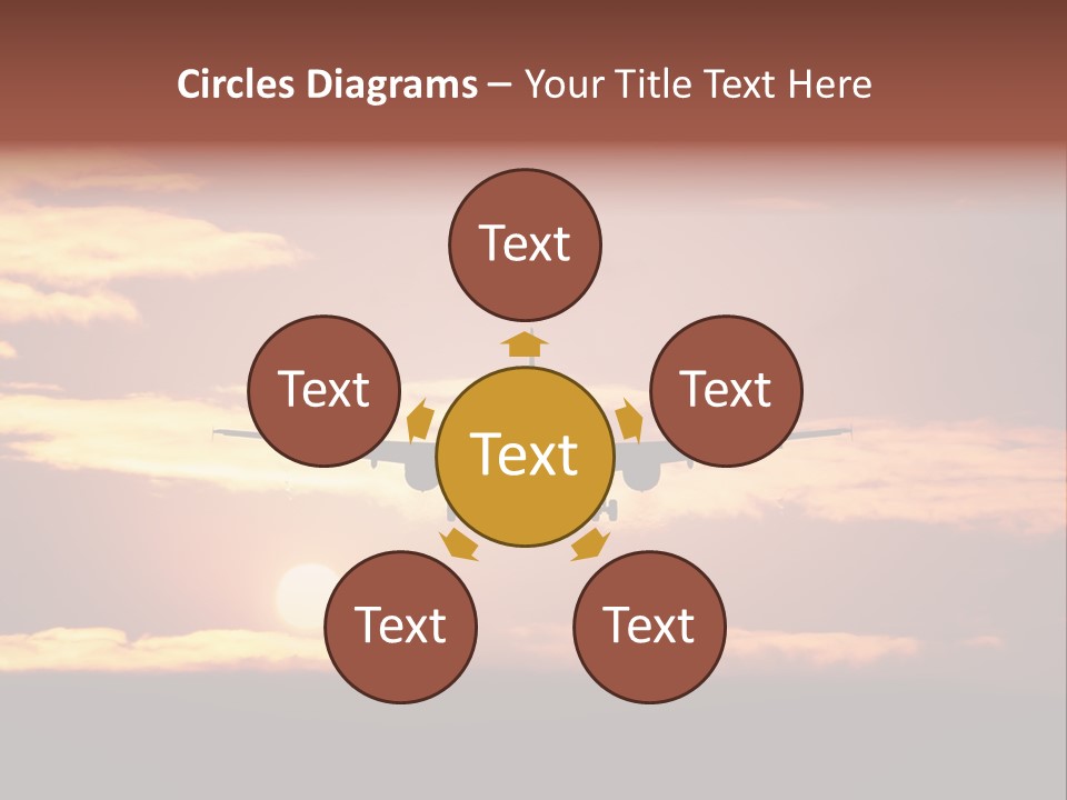 Horizontal Civil Cloud PowerPoint Template