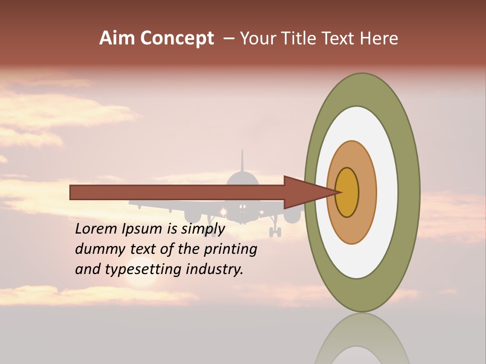 Horizontal Civil Cloud PowerPoint Template