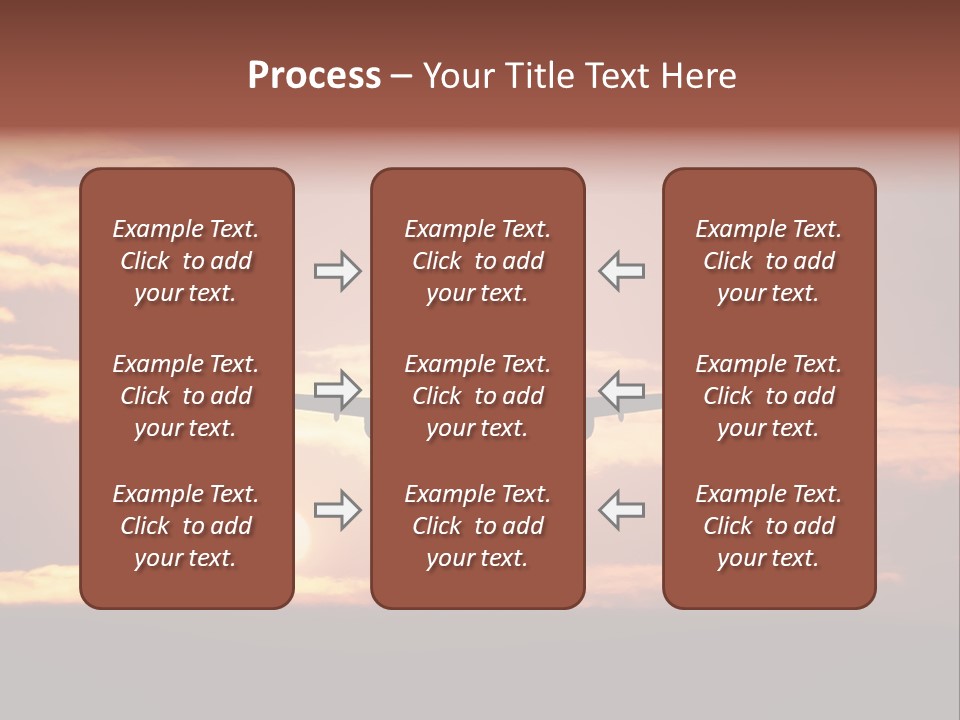 Horizontal Civil Cloud PowerPoint Template