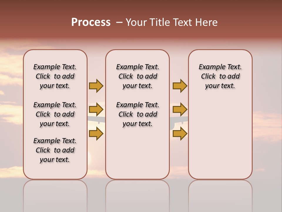 Horizontal Civil Cloud PowerPoint Template