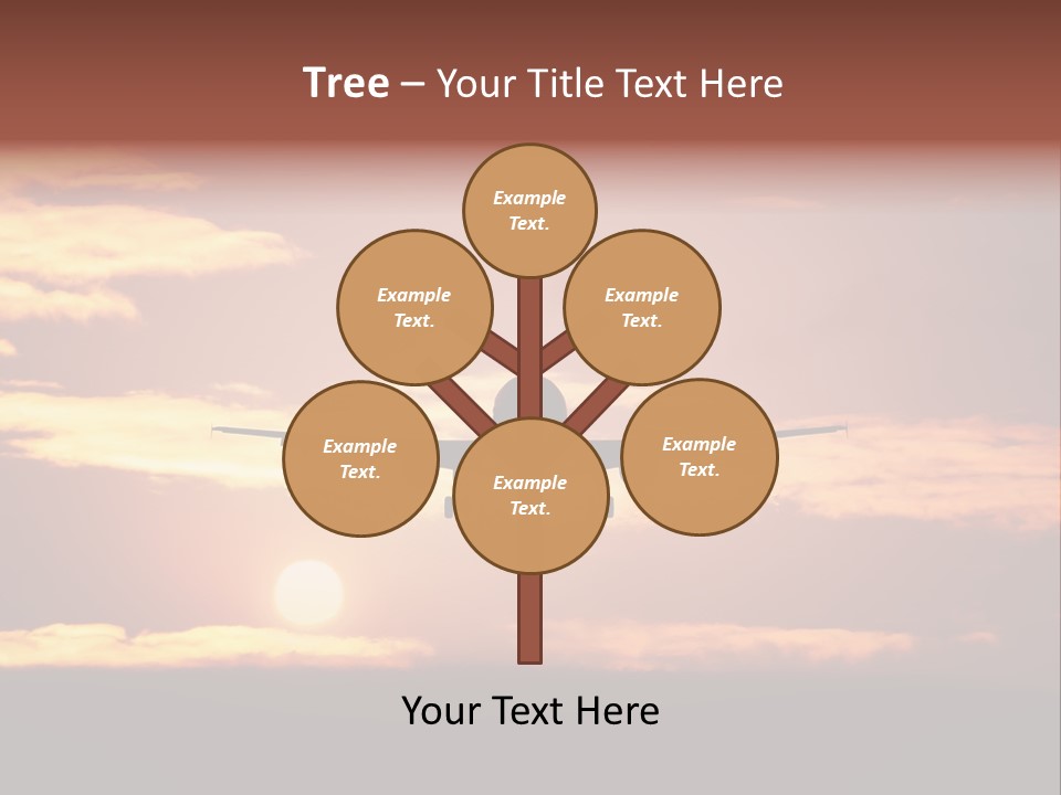 Horizontal Civil Cloud PowerPoint Template