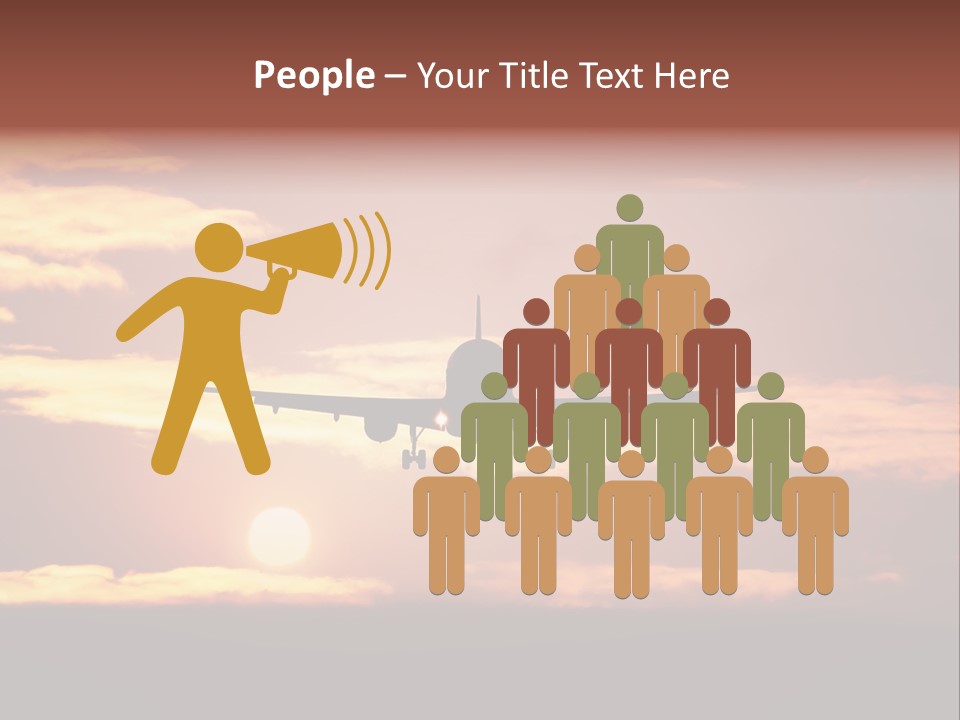 Horizontal Civil Cloud PowerPoint Template