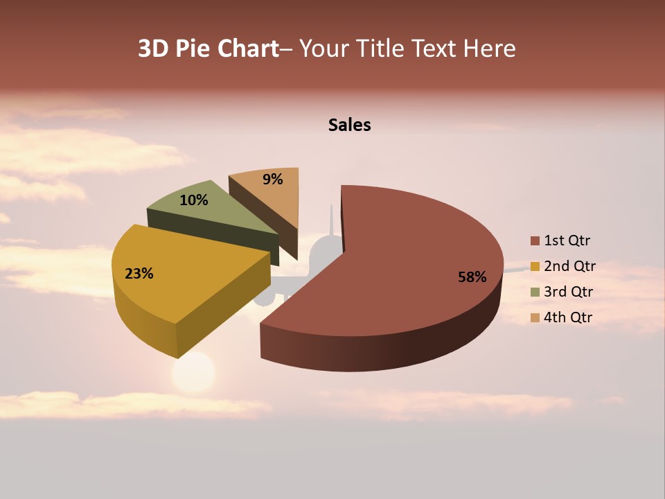 Horizontal Civil Cloud PowerPoint Template