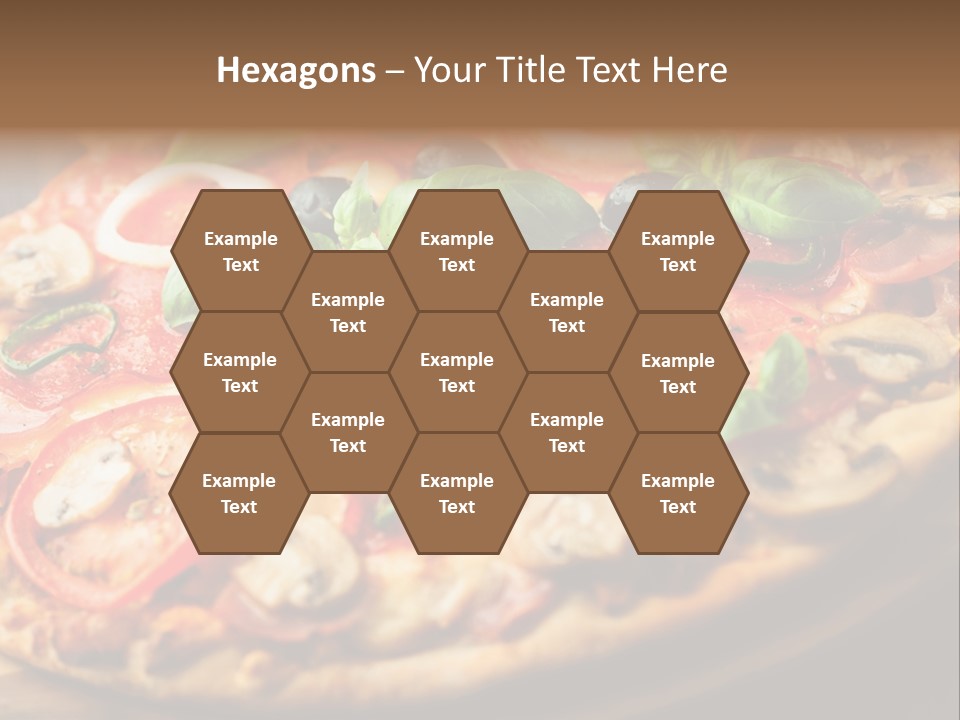 Chopping Board Cutting Board Baked PowerPoint Template