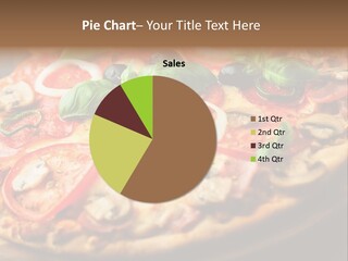 Chopping Board Cutting Board Baked PowerPoint Template