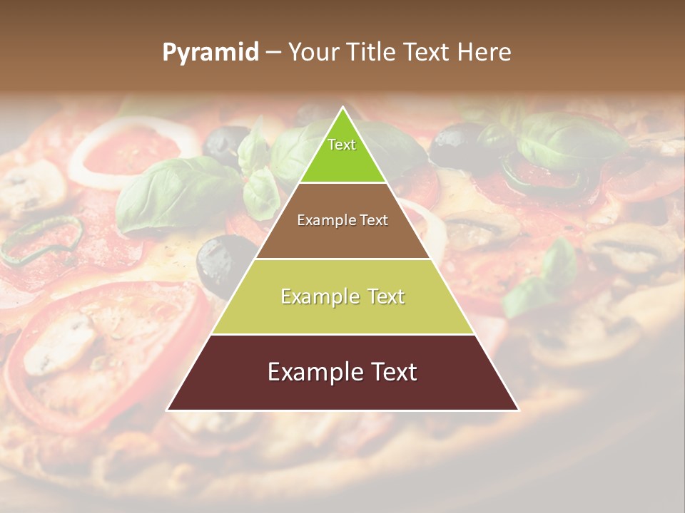 Chopping Board Cutting Board Baked PowerPoint Template