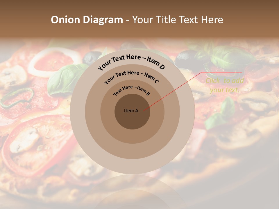 Chopping Board Cutting Board Baked PowerPoint Template