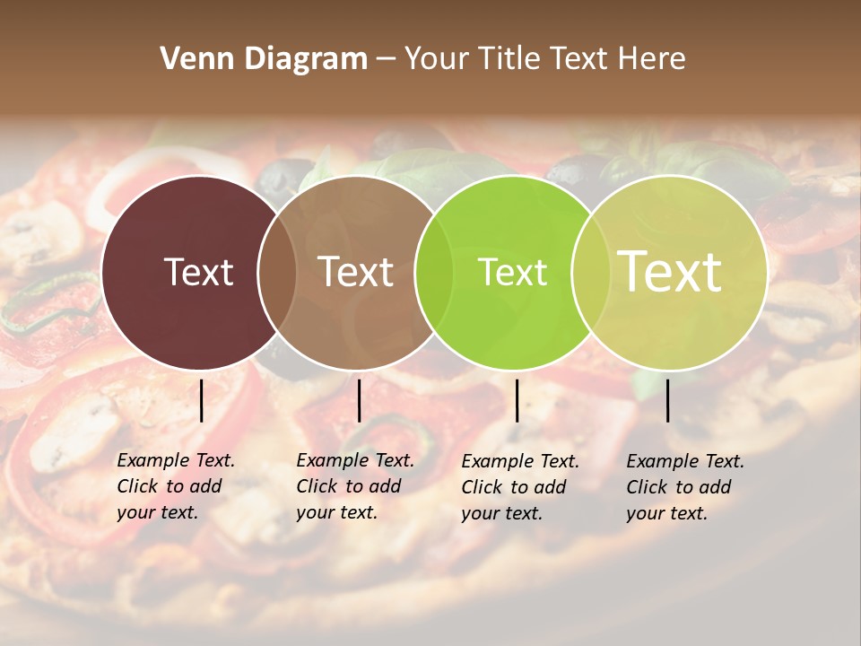 Chopping Board Cutting Board Baked PowerPoint Template