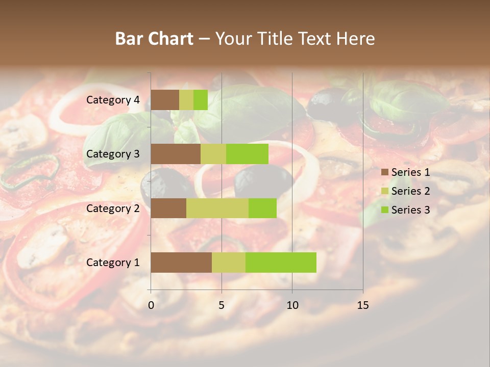 Chopping Board Cutting Board Baked PowerPoint Template
