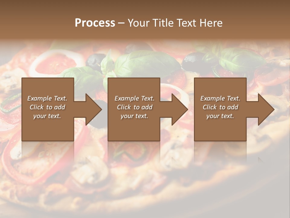 Chopping Board Cutting Board Baked PowerPoint Template