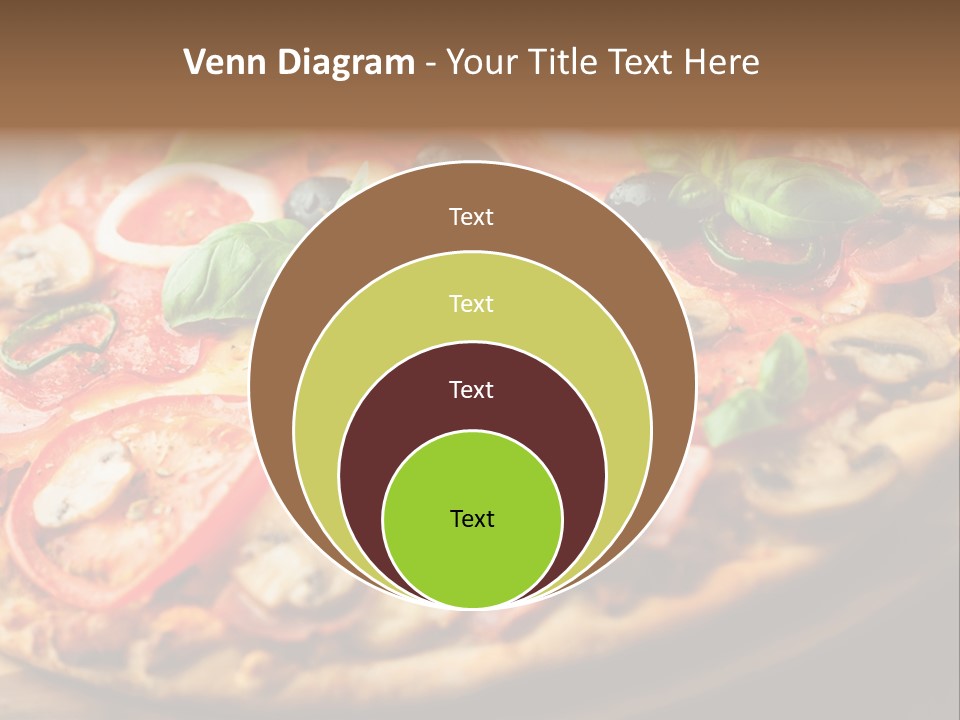 Chopping Board Cutting Board Baked PowerPoint Template