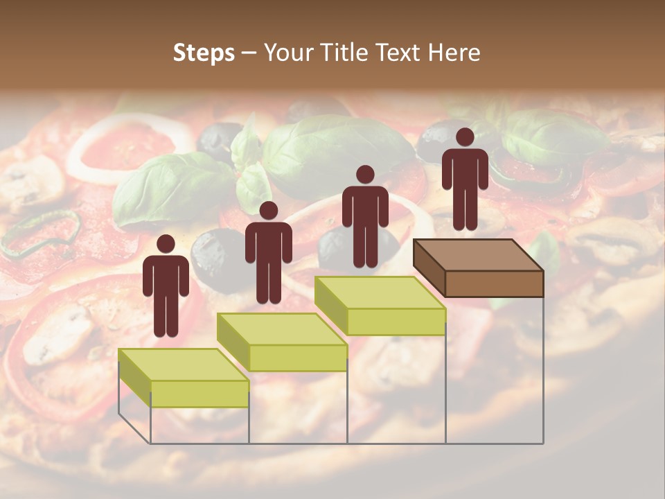 Chopping Board Cutting Board Baked PowerPoint Template