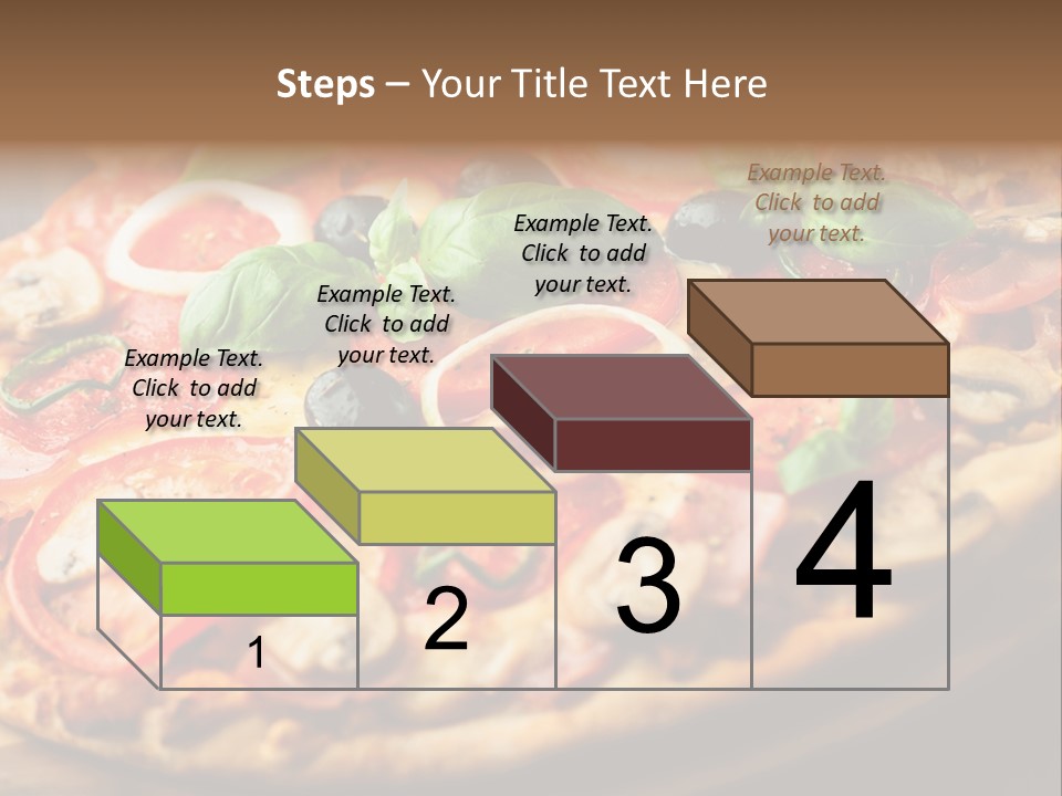 Chopping Board Cutting Board Baked PowerPoint Template