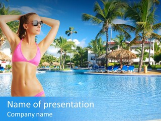 Summer Tan Sport PowerPoint Template