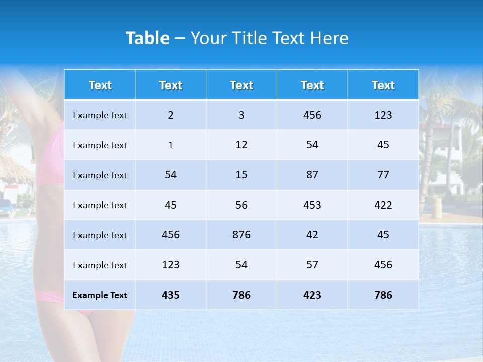 Summer Tan Sport PowerPoint Template