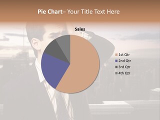 Tall Worker Top PowerPoint Template