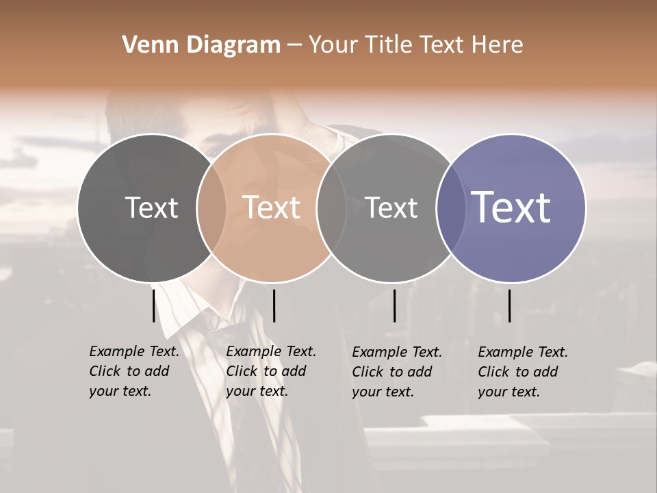 Tall Worker Top PowerPoint Template