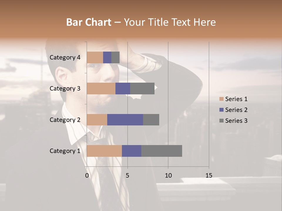 Tall Worker Top PowerPoint Template