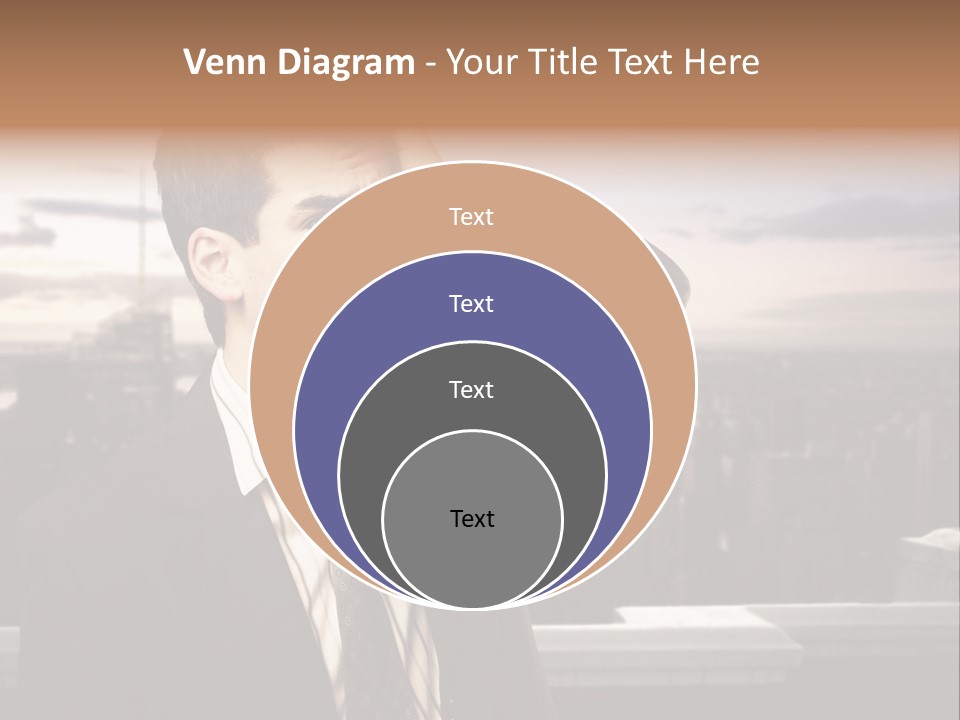 Tall Worker Top PowerPoint Template