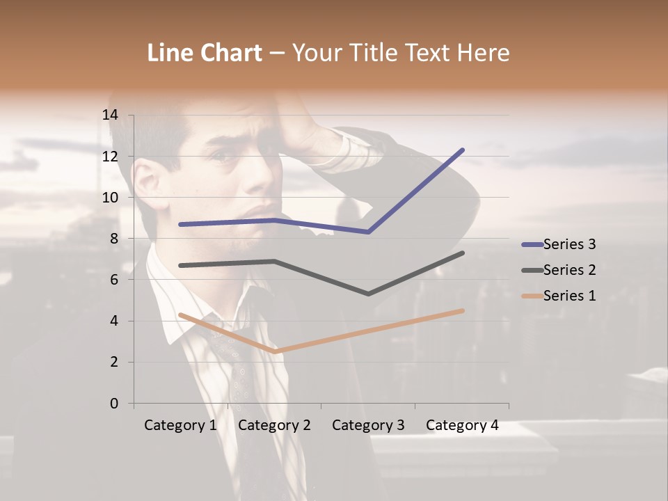 Tall Worker Top PowerPoint Template