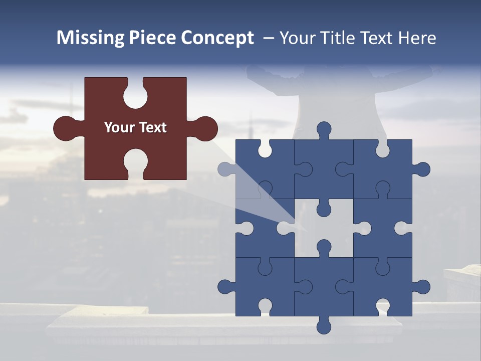 Dangerous Urban Morning PowerPoint Template