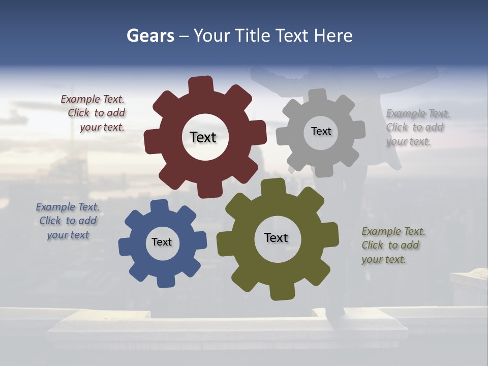 Dangerous Urban Morning PowerPoint Template