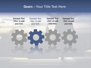 Dangerous Urban Morning PowerPoint Template