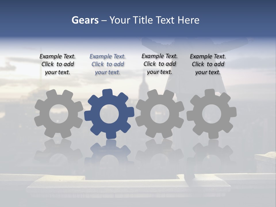 Dangerous Urban Morning PowerPoint Template