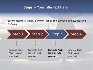 Dangerous Urban Morning PowerPoint Template
