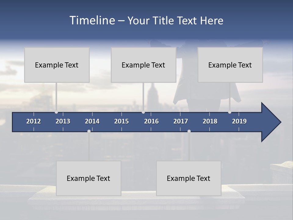 Dangerous Urban Morning PowerPoint Template