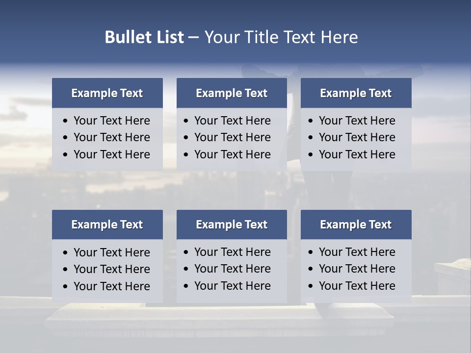 Dangerous Urban Morning PowerPoint Template