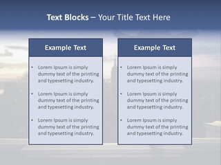 Dangerous Urban Morning PowerPoint Template