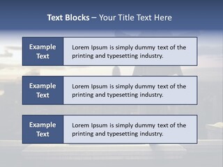 Dangerous Urban Morning PowerPoint Template