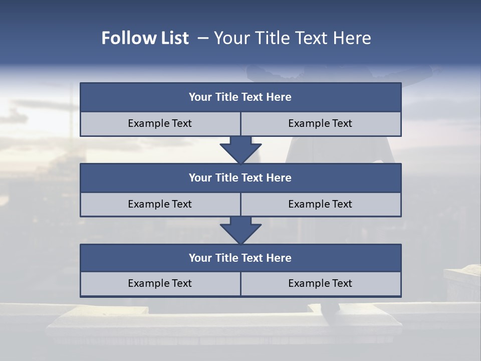 Dangerous Urban Morning PowerPoint Template