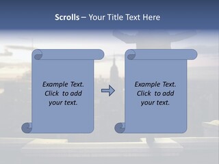 Dangerous Urban Morning PowerPoint Template