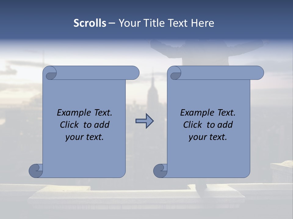 Dangerous Urban Morning PowerPoint Template